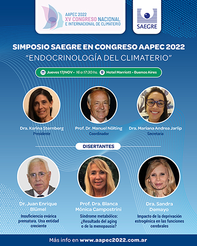 Simposio SAEGRE en Congreso AAPEC